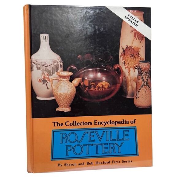 The Collectors Encyclopedia of Roseville Pottery Huxford Antique Reference Book - Picture 1 of 10